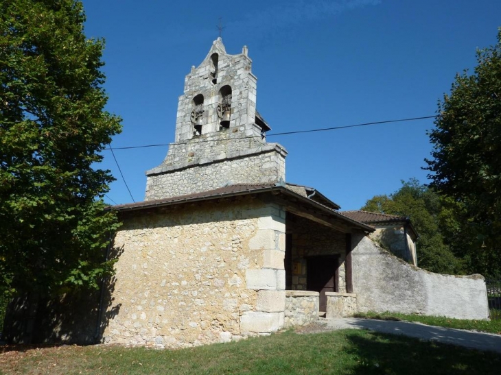 Bédeille - Clocher à trois baies