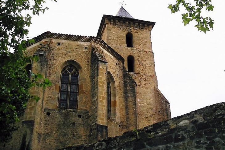 L'église abbatiale - Camon