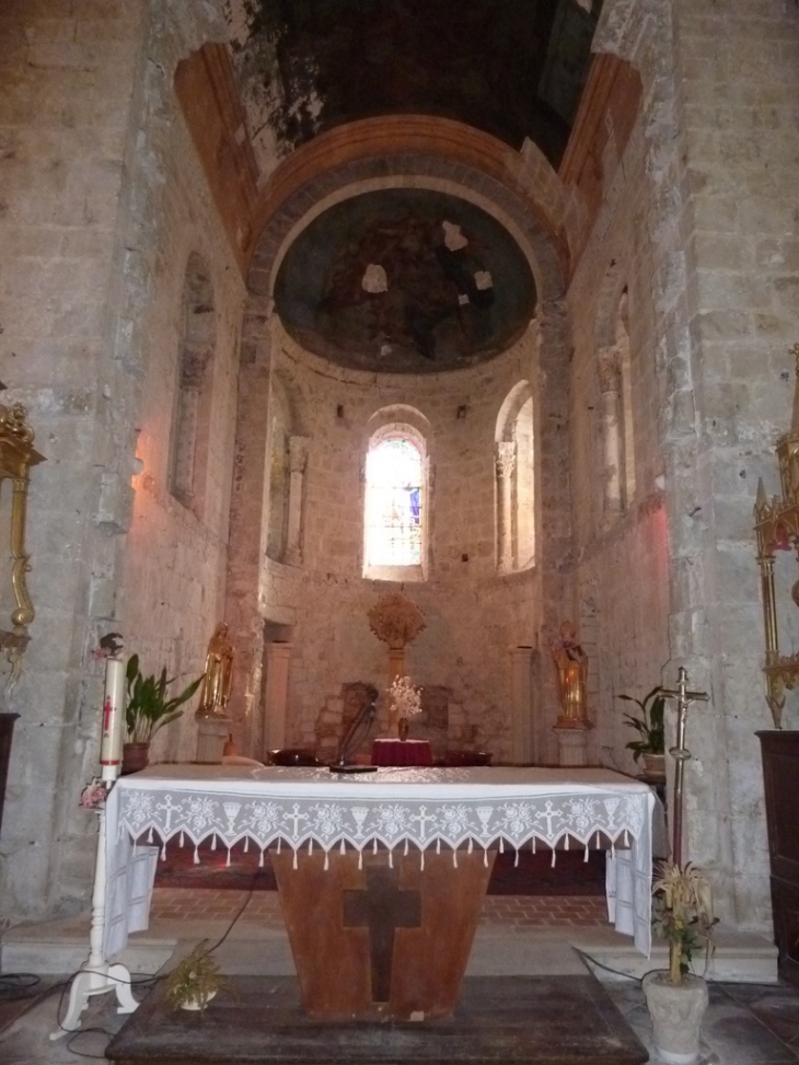Choeur de l'église St sernin - Daumazan-sur-Arize