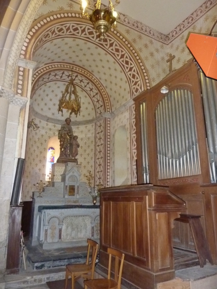 Chapelle et orgue - Daumazan-sur-Arize