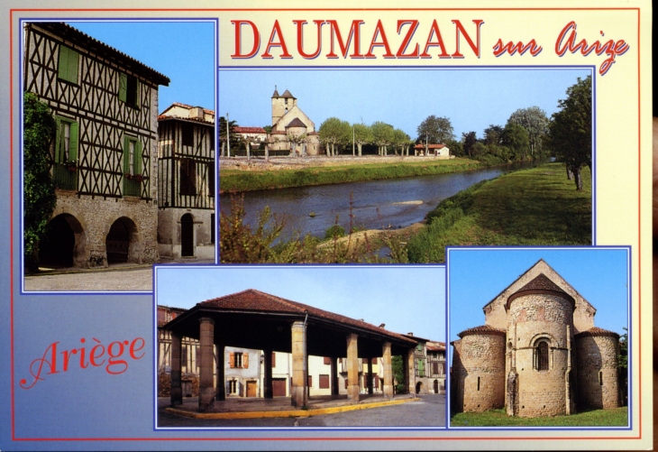 Le Village (carte postale). - Daumazan-sur-Arize