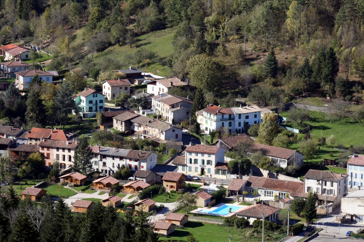 Depuis le Roc de Fayre - Fougax-et-Barrineuf