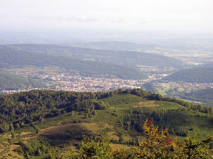 Vue du château de Montségur - Lavelanet