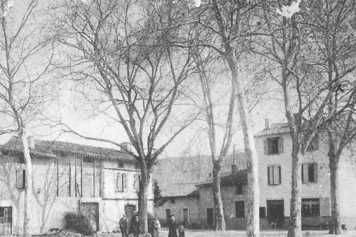 Le vieux Vernet-Place de la Mairie - Le Vernet