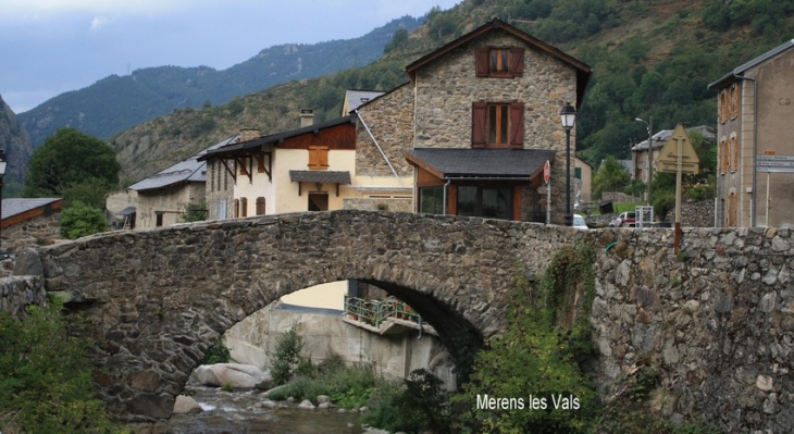 Le pont - Mérens-les-Vals