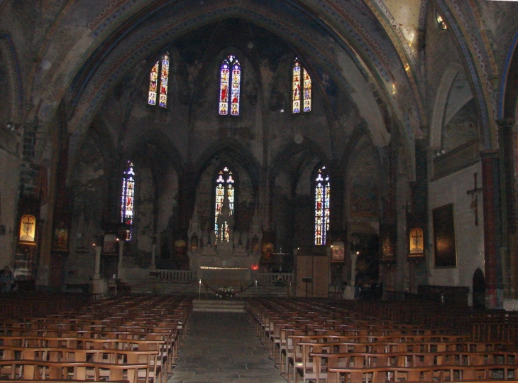 L'Eglise : la Nef la plus large de France - Mirepoix