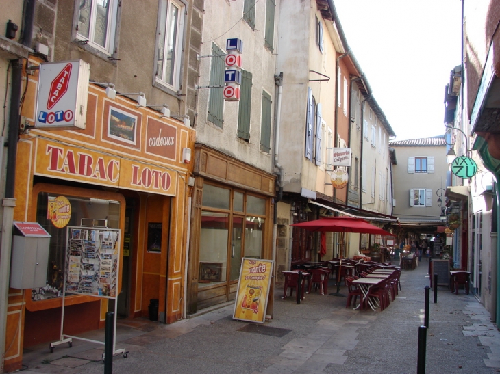 Les rues de la Cité - Mirepoix