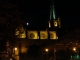 L'Eglise éclairée la nuit