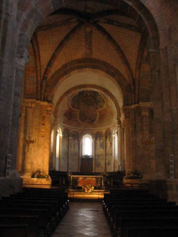 Nef abbatiale - Saint-Lizier