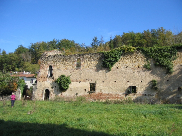 Ruines ancien Prieuré créé en 1101 - Sainte-Croix-Volvestre