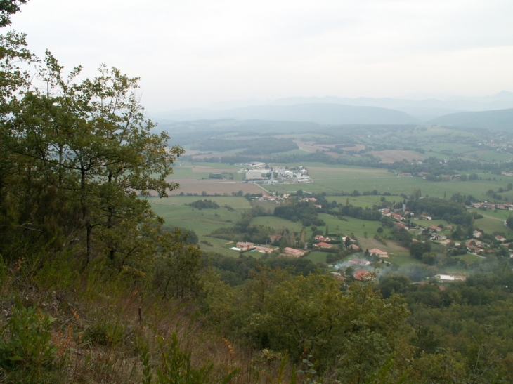 Vue plongeante de tabre