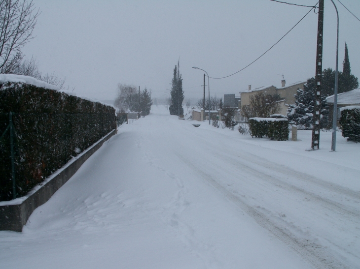 Tabre sous la neige 2010