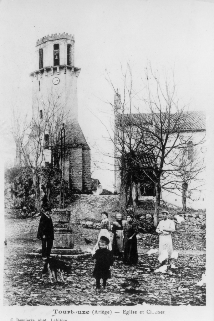 Tourtouse, souvenir ( église et clocher )