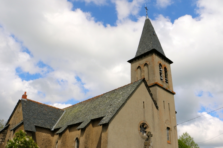 Eglise Saint Martin de Montbon XXe siècle de Vieurals. - Aurelle-Verlac