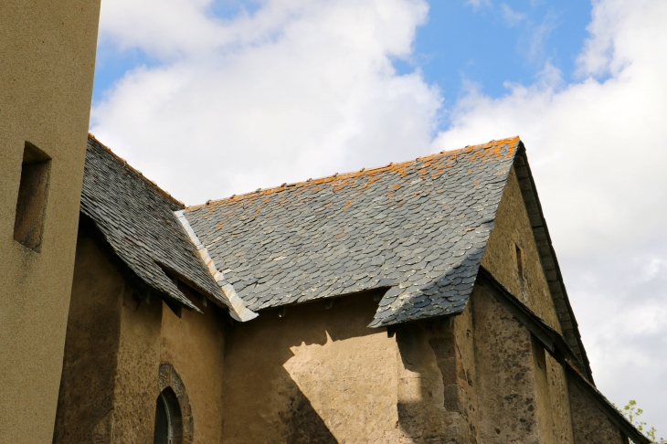 L'église de Vieurals. - Aurelle-Verlac