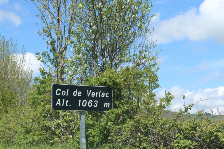 Le col de Verlac. - Aurelle-Verlac