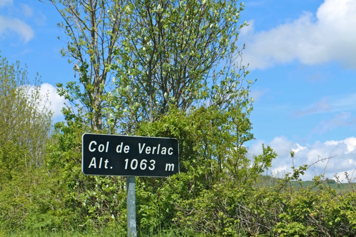 Le col de Verlac. - Aurelle-Verlac