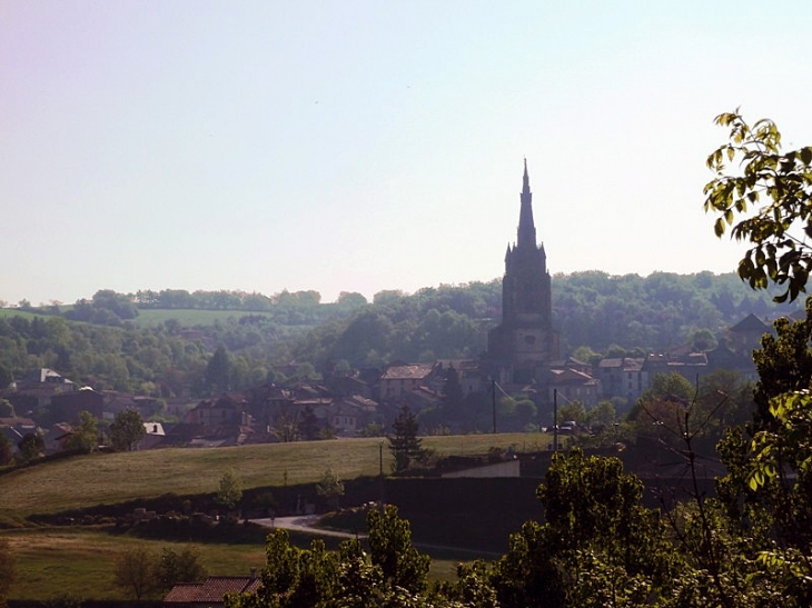 Vue sur le village - Belmont-sur-Rance