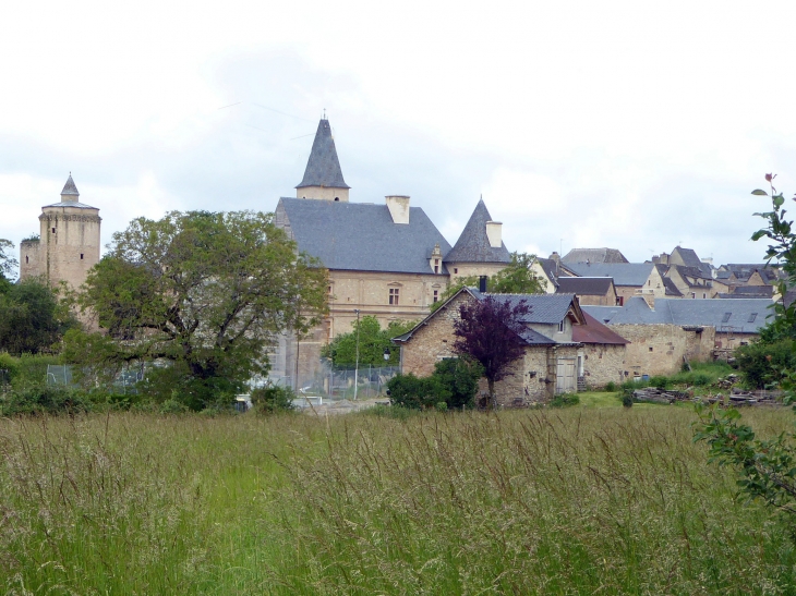 Vue sur le village - Bournazel