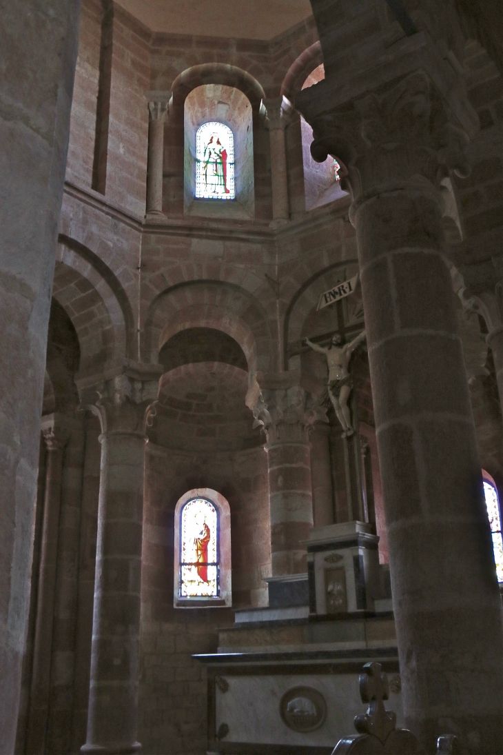 Le choeur de l'église Sainte Fauste. - Bozouls