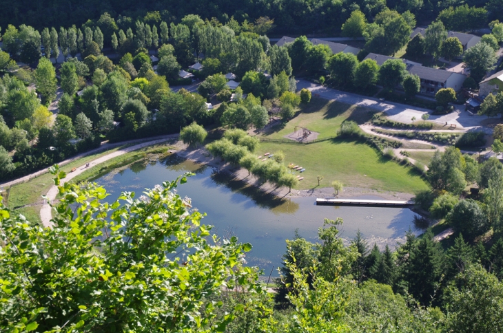 Le lac de Séras - Brusque