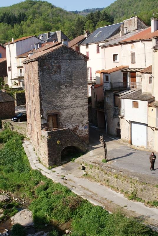 Vue sur la viile basse - Camarès