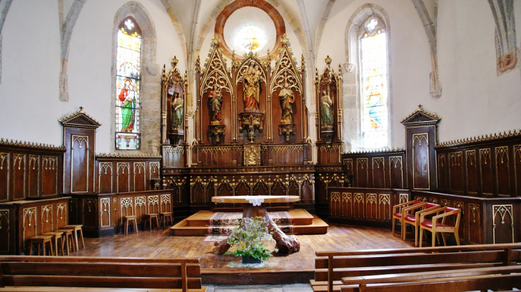 &église Saint-Cyr - Cassuéjouls