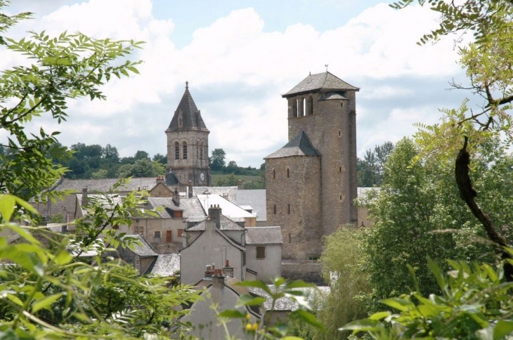 Vue du Village - Coussergues