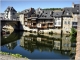 Photo suivante de Espalion Maisons de tanneurs. Les marches servaient à accéder aux eaux du Lot pour laver les peaux.