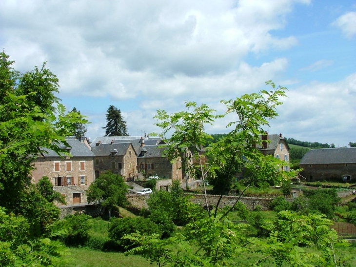 Vue sur le village - Gabriac