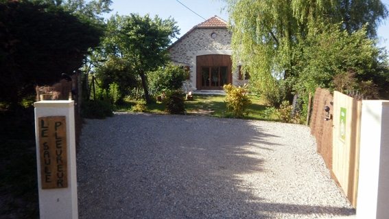 Le parking du gite  - Grand-Vabre