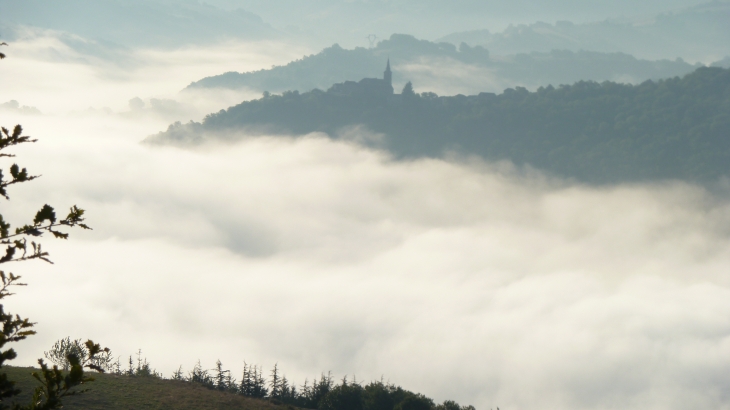 Vallee du truel dans la brume - Le Truel