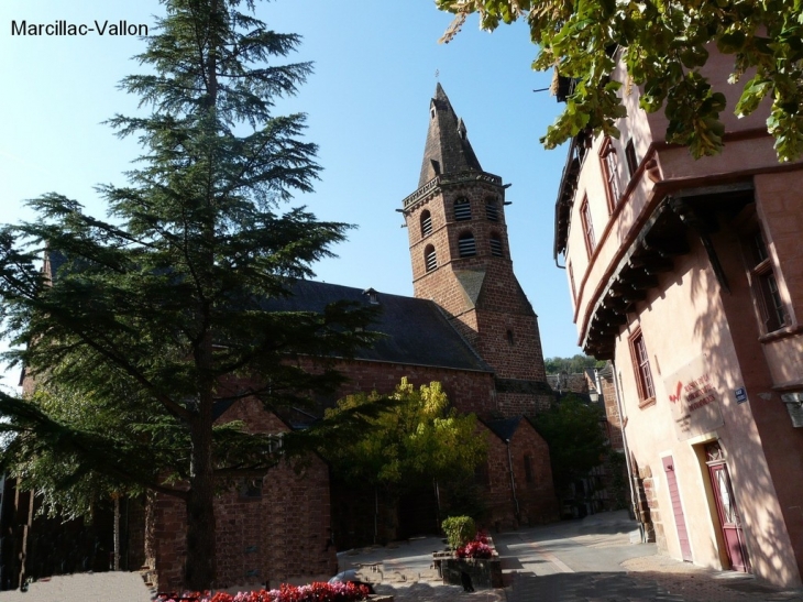 L'église - Marcillac-Vallon