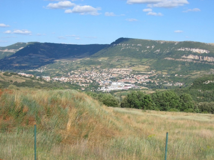 Vue sur Millau