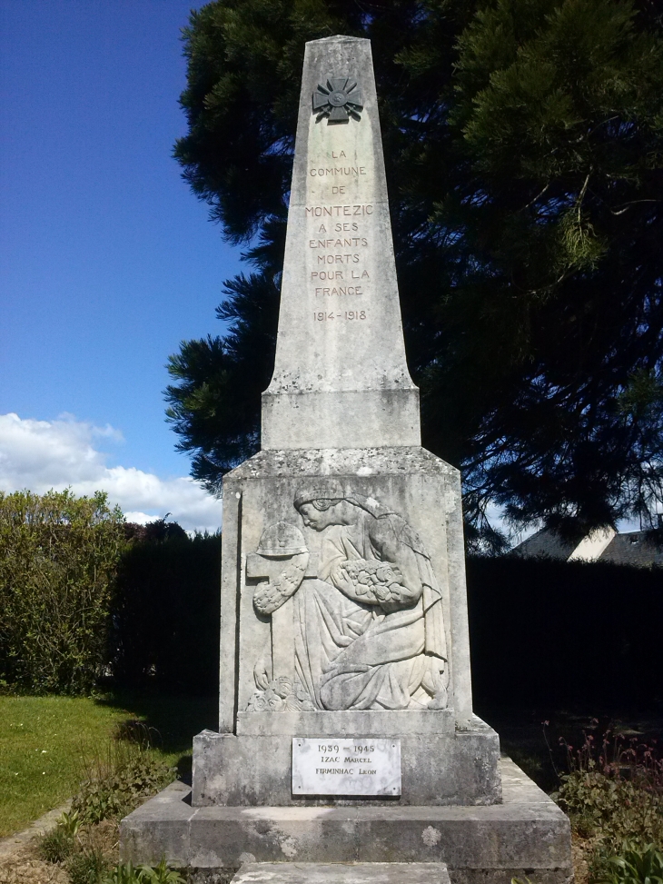 Monument aux morts - Montézic