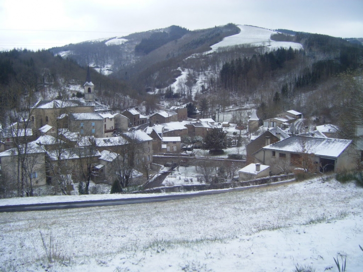 Mounès-Prohencoux sous la neige - Mounes-Prohencoux