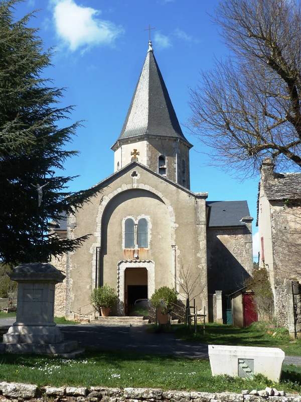 Les Basses Liquisses : l'église - Nant