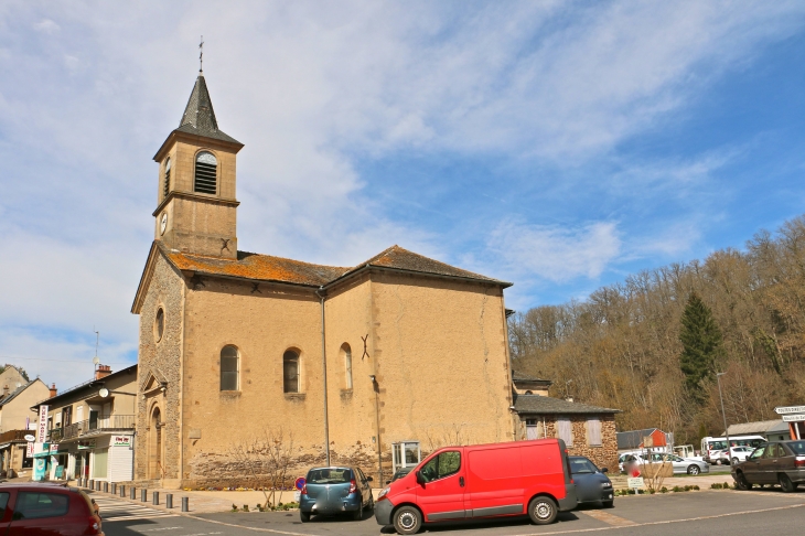 Eglise du bourg XIXE siècle. - Pont-de-Salars