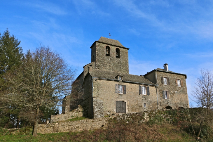 L-eglise-saint-georges de camboulas-du-xive-siecle - Pont-de-Salars