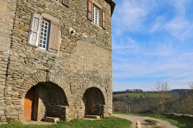 L'église Saint Georges de Camboulas. - Pont-de-Salars