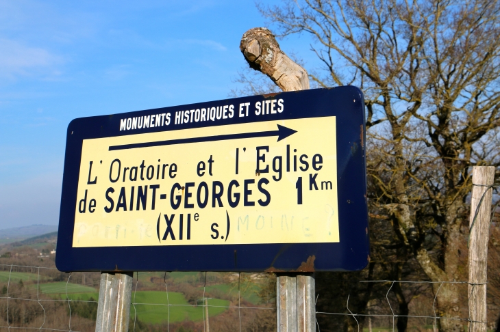 Le panneau. - Pont-de-Salars