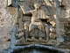 Photo suivante de Pont-de-Salars eglise-saint-georges-de-camboulas-bas-relief-le-christ-juge-en-pierre-taille-du-xiie-siecle-ce-bas-relief-est-une-copie-de-la-partie-centrale-du-tympan-de-conques