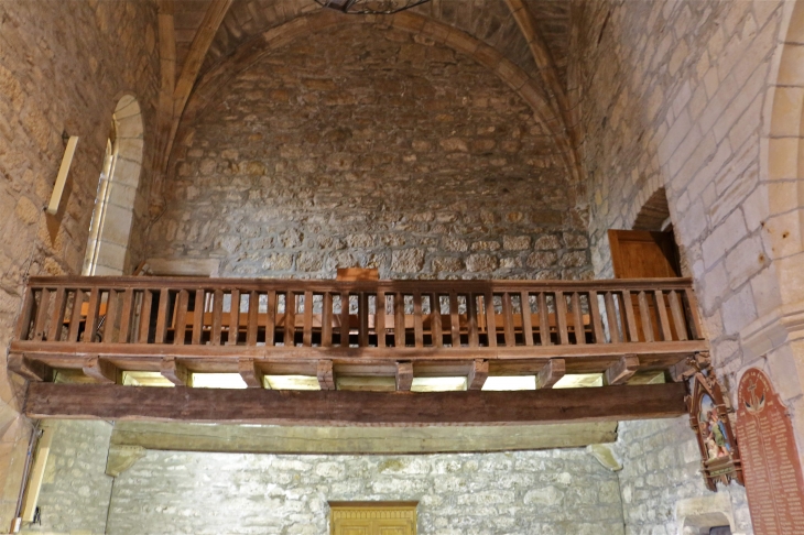 Le balcon de l'église Saint Laurent. - Prades-d'Aubrac