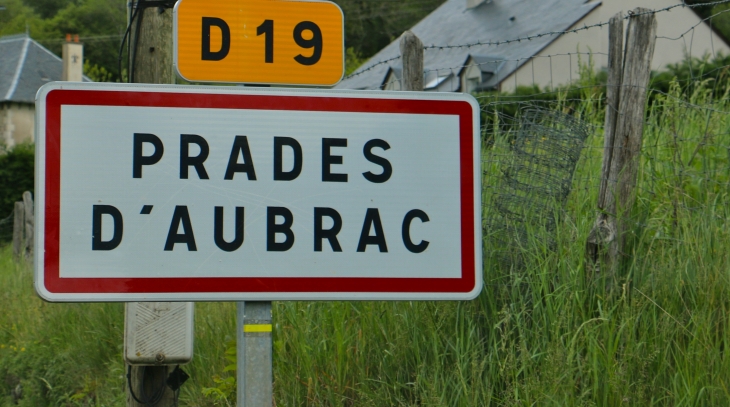 Autrefois : voie romaine. En 1533, François 1er, lors d'un passage dans les environs, instaura trois foires annuelles à Prades. - Prades-d'Aubrac