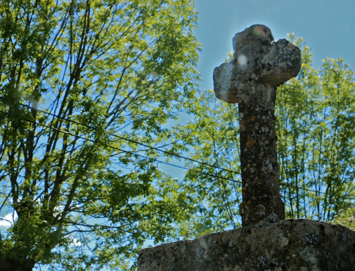 Croix de chemin aux alentours de Lunet. - Prades-d'Aubrac