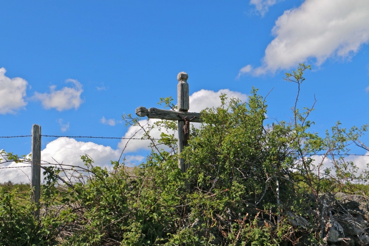 Croix de chemin aux alentours. - Prades-d'Aubrac