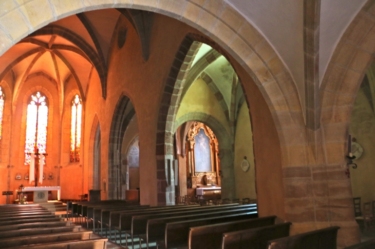 Eglise Saint Come et saint Damien : collateral sud. - Saint-Côme-d'Olt