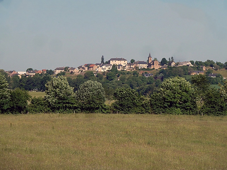 Lunel : vue sur le village - Saint-Félix-de-Lunel