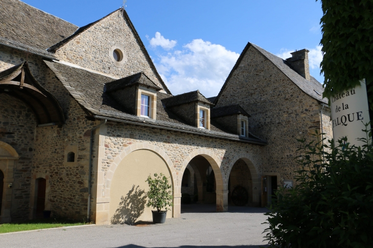 Château de la Falque. - Saint-Geniez-d'Olt