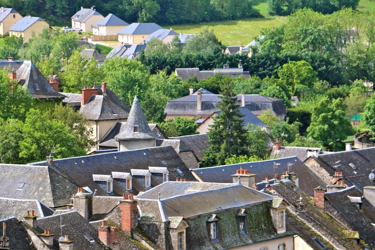 Le village. - Saint-Geniez-d'Olt